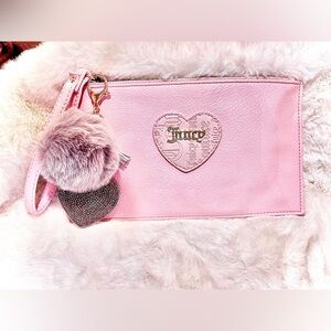 Juicy Couture Light Pink Clutch Wristlet